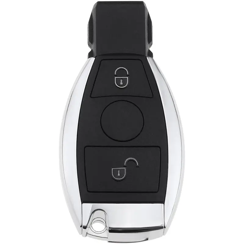 Aftermarket Smart Key Shell Compatible For Mercedes Benz: C E M S Cls Clk Glk Glc G Class 2 Button Smart Key(Smk54_2B) 1