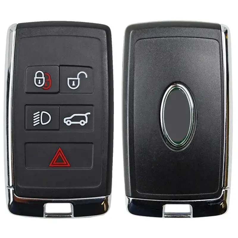 Aftermarket Smart Key Shell Compatible For Range Rover : Sport, Evoque, Velar, Discovery, Defender (2018, 2019, 2020, 2021) 5 Button Smart Key(Smk73_Rr) 1
