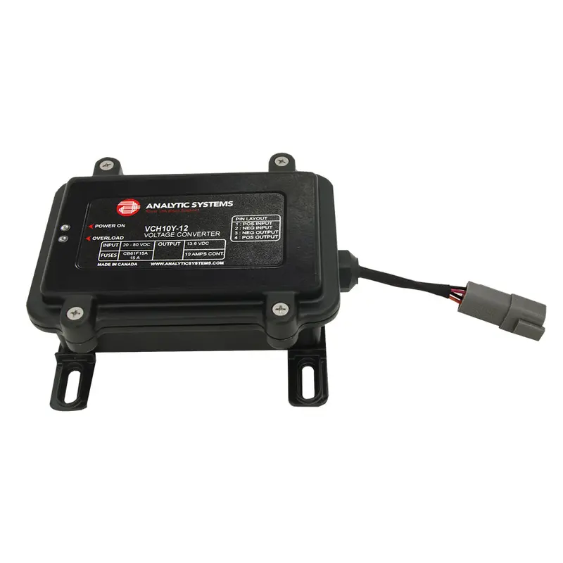 Analytic Systems Waterproof Ip66 Dc Converter 10A, 24V Out, 30-80V In, Ruggedized [Vch10w-24] 1