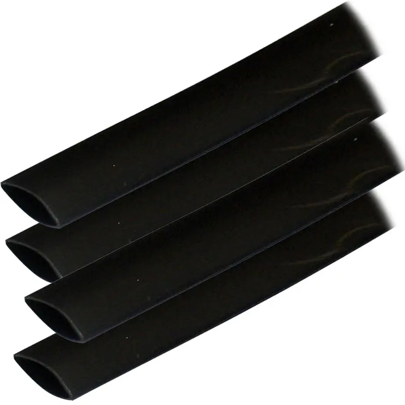 Ancor Adhesive Lined Heat Shrink Tubing (Alt) - 3/4" X 12" - 4-Pack - Black [306124] 1