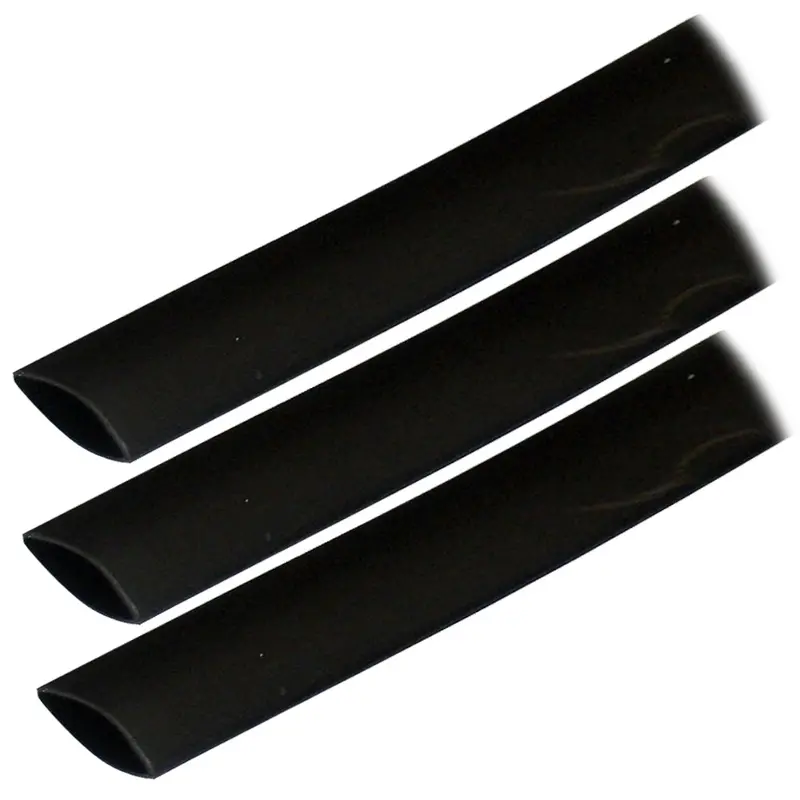 Ancor Adhesive Lined Heat Shrink Tubing (Alt) - 3/4" X 3" - 3-Pack - Black [306103] 1