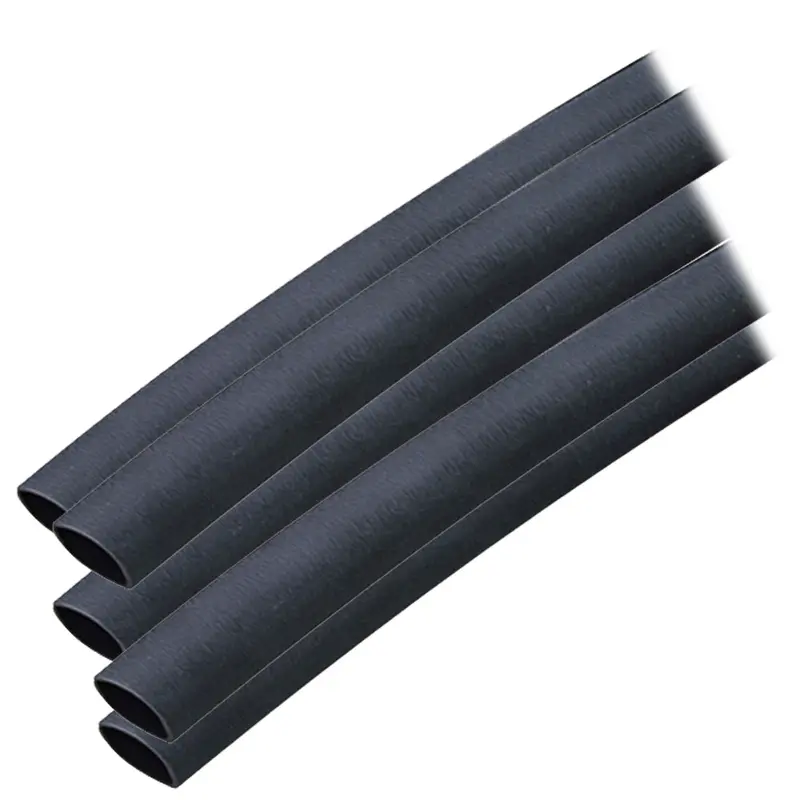 Ancor Adhesive Lined Heat Shrink Tubing (Alt) - 3/8" X 12" - 5-Pack - Black [304124] 1