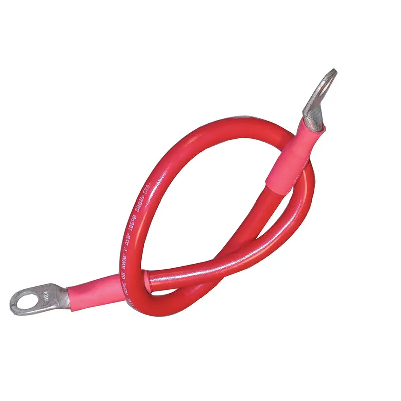 Ancor Battery Cable Assembly, 4 Awg (21Mm) Wire, 3/8" (9.5Mm) Stud, Red - 48" (121.9Cm) [189137] 1