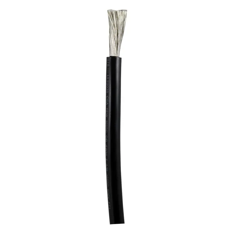 Ancor Black 8 Awg Battery Cable - Sold By The Foot [1110-Ft] 1