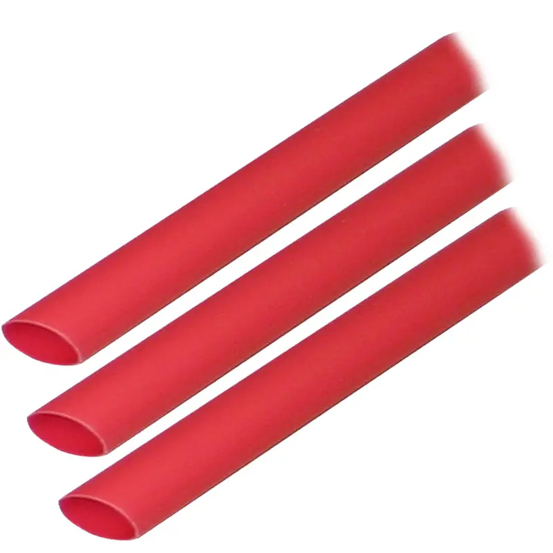 Ancor Heat Shrink Tubing 3/16" X 3" - Red - 3 Pieces [302603] 1