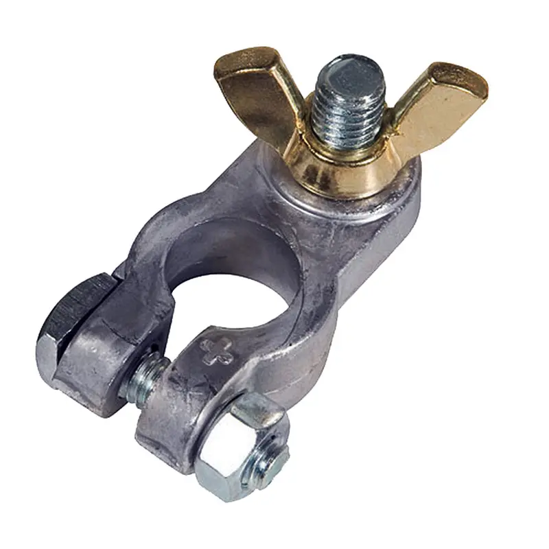 Ancor Lead Battery Terminal - 3/8" Stud - Positive [260200] 1