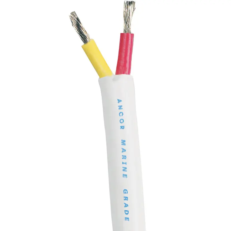 Ancor Safety Duplex Cable - 12/2 Awg - Red/Yellow - Round - 250' [126325] 1