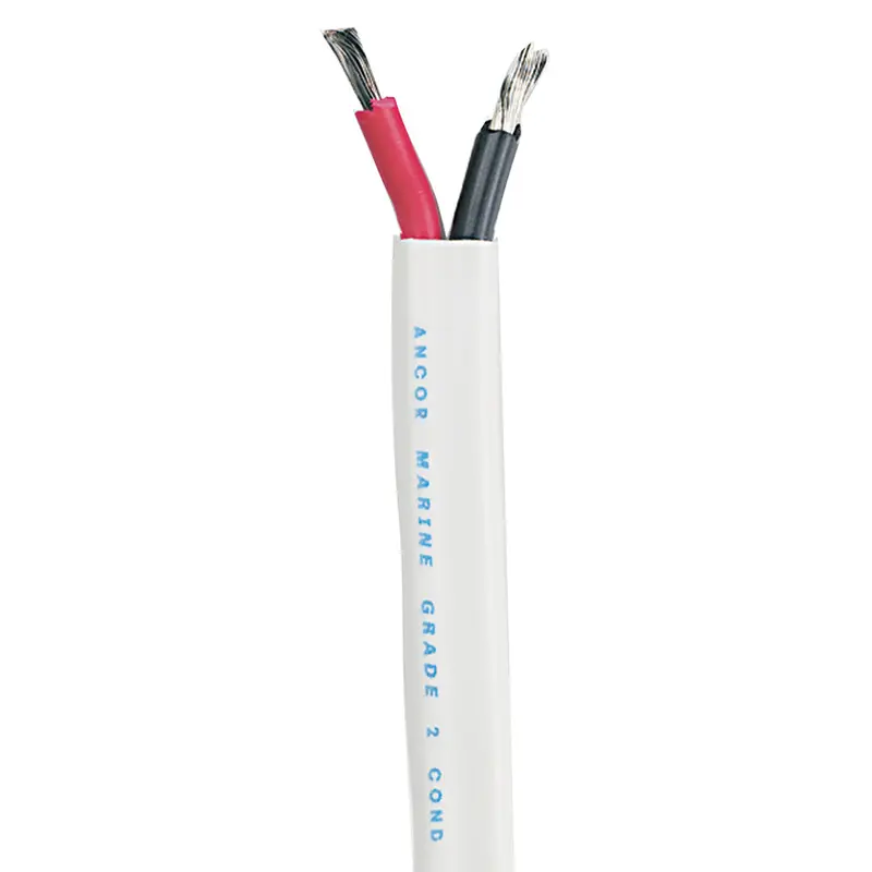 Ancor Standard Duplex Cable - Flat 14/2 Awg - 2 X 2Mm Red/Black - 250' [121525] 1