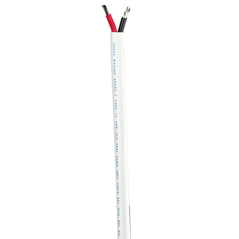 Ancor Standard Duplex Cable - Flat 6/2 - 2X13mm - Red/Black - Sold By The Foot [1207-Ft] 1