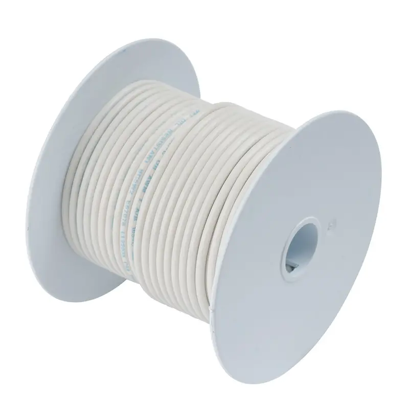 Ancor White 6 Awg Tinned Copper Wire - 100' [112710] 1