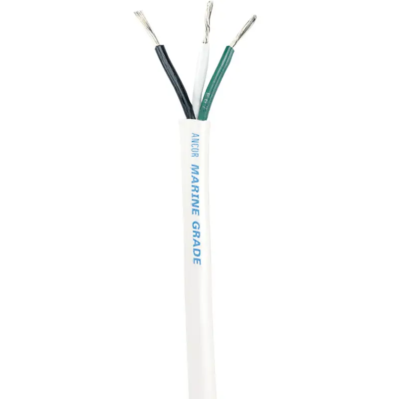 Ancor White Triplex Cable - 12/3 Awg - Round - 100' [133310] 1