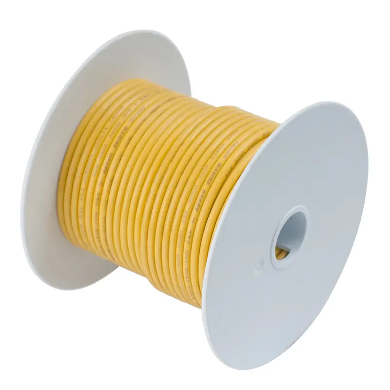 Ancor Yellow 4 Awg Tinned Copper Battery Cable - 50' [113905] 1