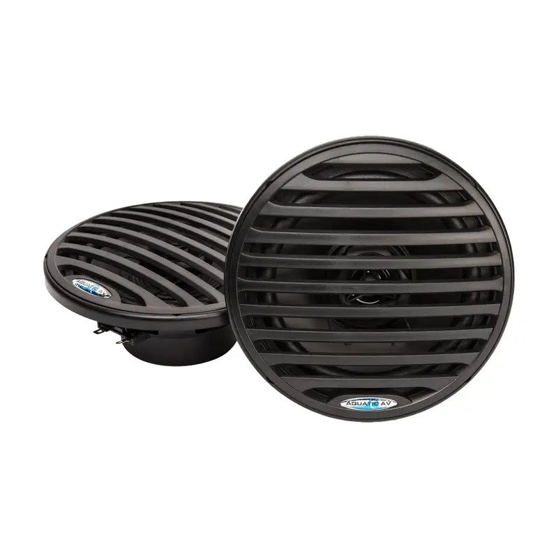 Aquatic Av 6.5" Economy Speakers - Black - Pair [Ec122] 1
