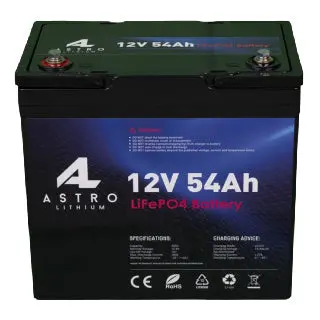 Astro Lithium 12V 54Ah Dual Purpose Battery 1