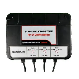 Astro Lithium 3 Bank 12V 10A Lithium Battery Charger 1