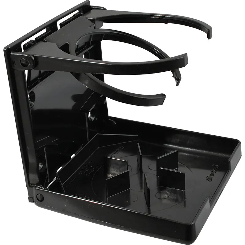 Attwood Fold-Up Drink Holder - Dual Ring - Black [2445-7] 1
