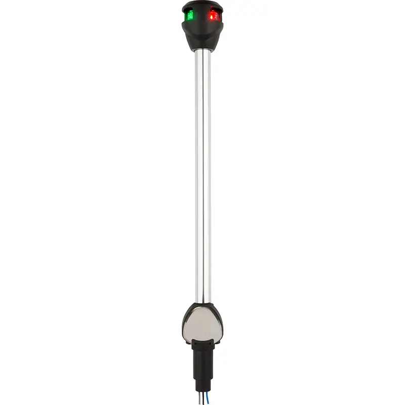 Attwood Lightarmor Bi-Color Navigation Pole Light W/Task Light - Straight - 10" [Nv6lc2-10-7] 1