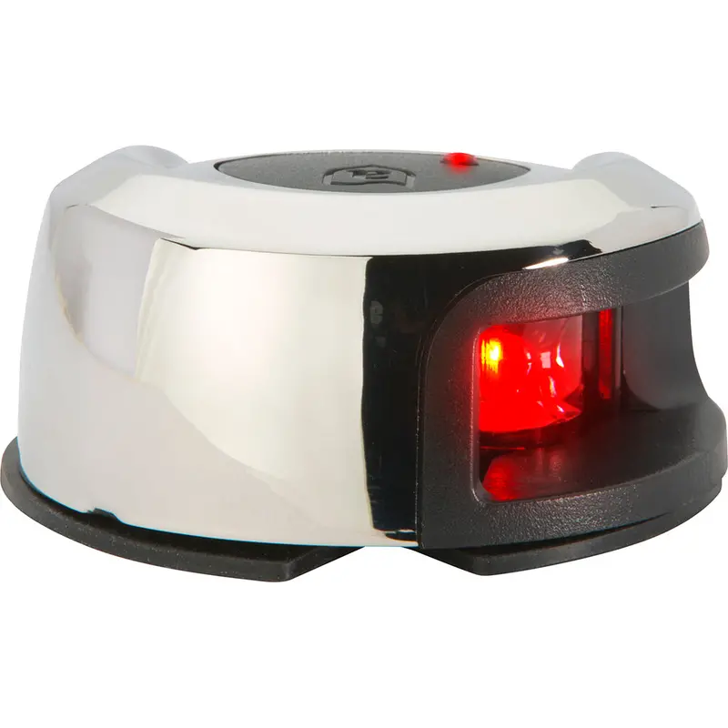 Attwood Lightarmor Deck Mount Navigation Light - Stainless Steel - Port (Red) - 2Nm [Nv2012ssr-7] 1