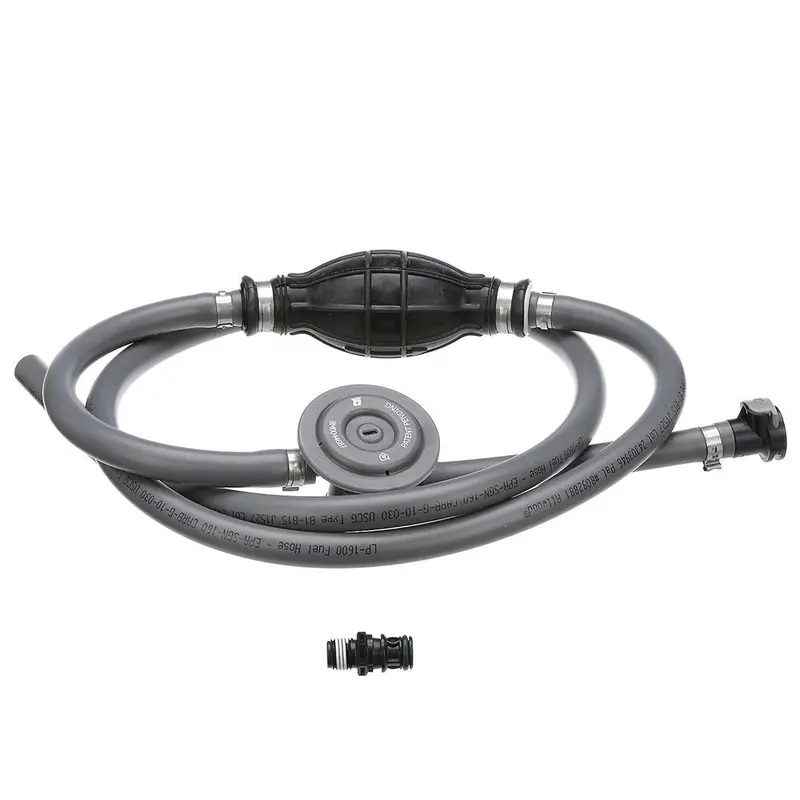 Attwood Universal Fuel Line Kit - 3/8" Dia. X 6 Length W/Sprayless Connectors  Fuel Demand Valve [93806Uusd7] 1
