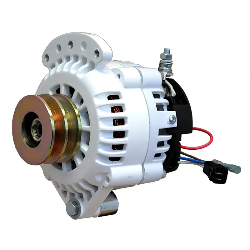 Balmar Alternator 100 Amp 12V 1-2" Single Foot Spindle Mount Dual Vee Pulley W/Isolated Ground [621-100-Dv] 1