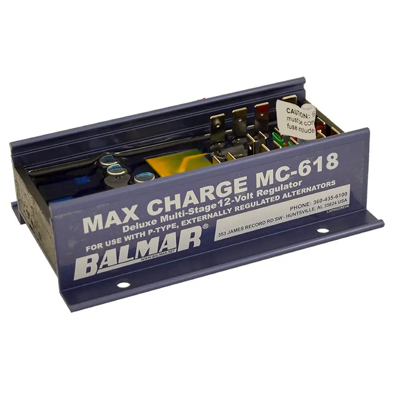 Balmar Max Charge Mc618 Multi-Stage Regulator W/O Harness - 12V [Mc-618] 1