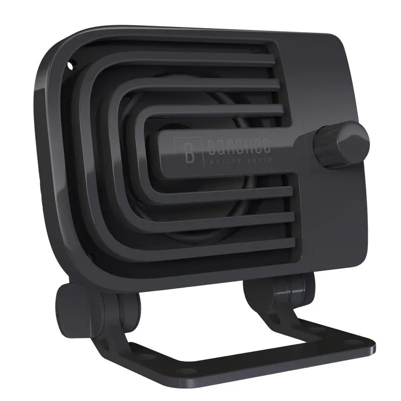 Banshee Marine Active External Vhf Speaker - Black [Bar-Va-1B] 1