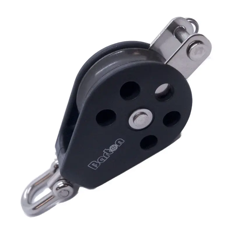 Barton Size 3 45Mm Plain Bearing Pulley Block Single Swivel  Becket [N03131] 1