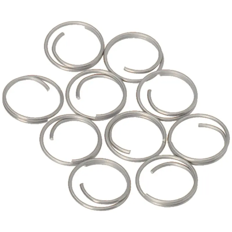 Barton Stainless Steel Large Split Rings - 14Mm - 10-Pack [60191] 1
