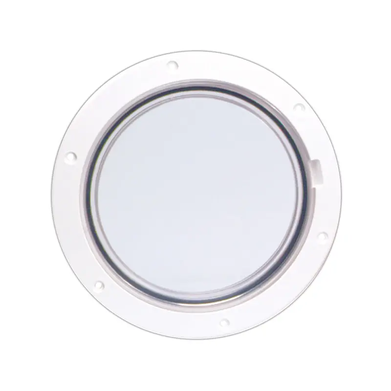 Beckson 6" Clear Center Pry-Out Deck Plate - White [Dp61-W-C] 1