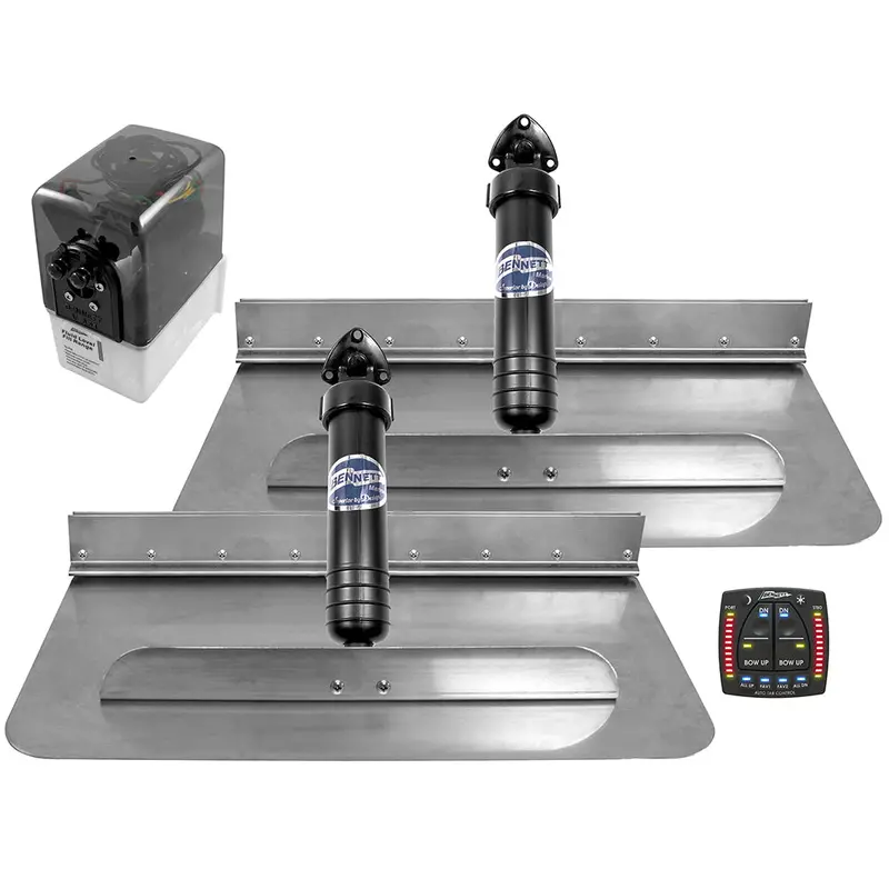 Bennett 249Atp 24 X 9 Hydraulic Trim Tabs W/Atp [249Atp] 1