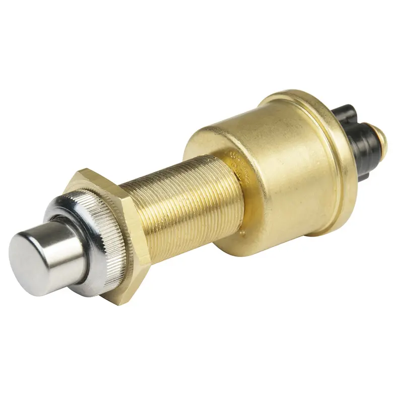 Bep 2-Position Spst Heavy-Duty Push Button Switch - Off/(On) - 35 Amp [1001504] 1