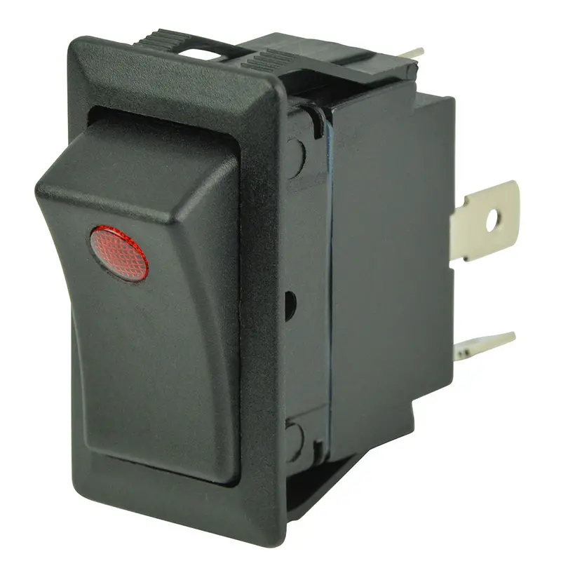 Bep Spst Rocker Switch - 1-Led - 12V/24V - On/Off [1001714] 1