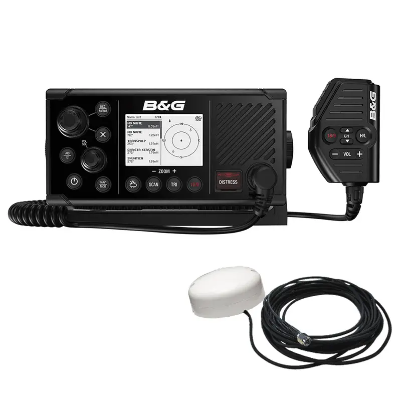Bg V60-B Vhf Marine Radio W/Dsc, Ais (Receive  Transmit)  Gps-500 Gps Antenna [000-14819-001] 1