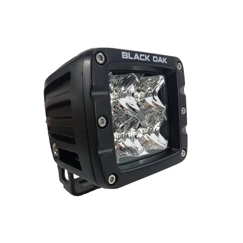 Black Oak 2" Led Pod Light - Spot Optics - Black Housing - Pro Series 3.0 [2S-Pod10cr] 1