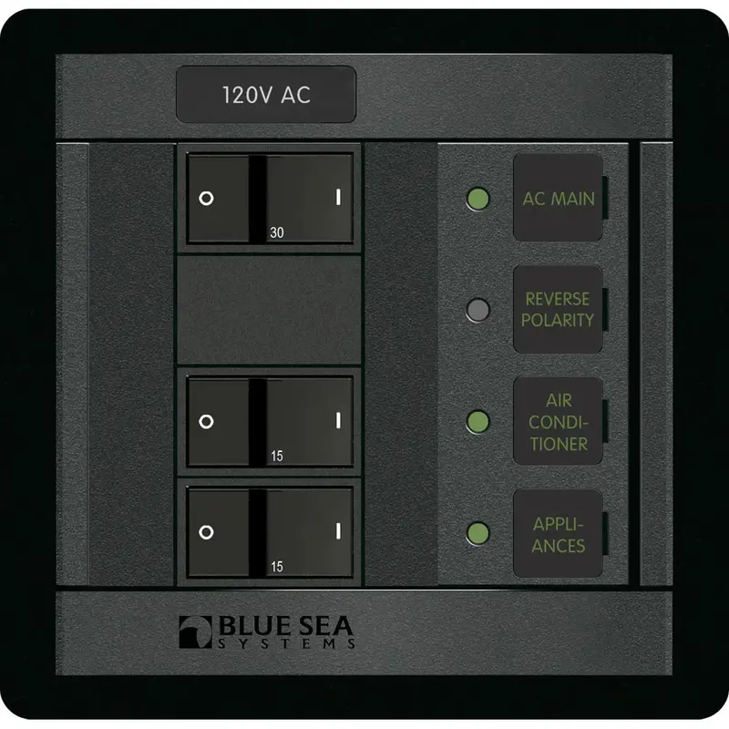 Blue Sea 1214 120V Ac Main + 2 Positions [1214] 1