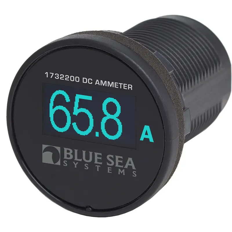 Blue Sea 1732200 Mini Oled Ammeter - Blue [1732200] 1