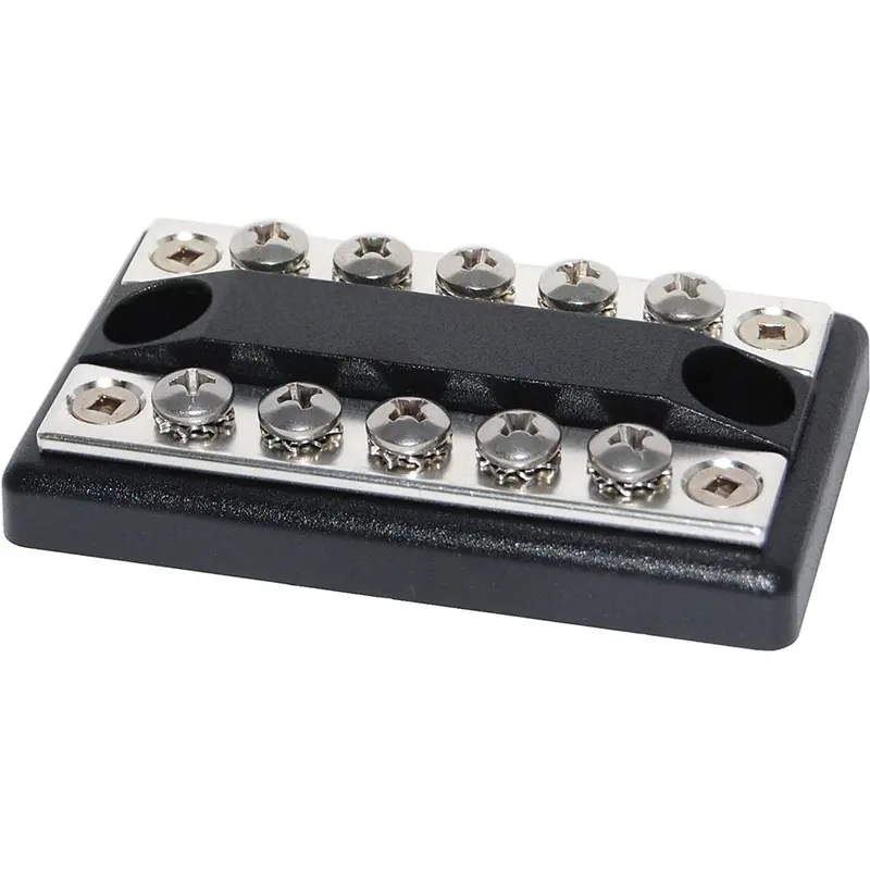 Blue Sea 2701 Dualbus 100 Ampere Common Busbars 5 X 8-32 Screw Terminal [2701] 1