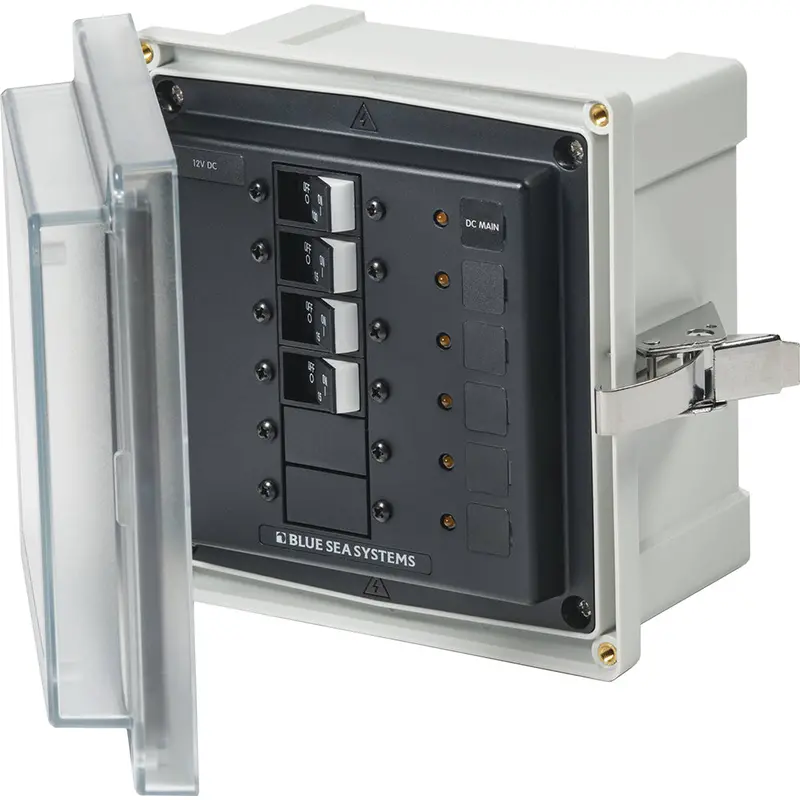 Blue Sea 3135 - Sms Panel Enclosure W/Ul Main  3 Branch (12/24V) - 12/24V Dc [3135] 1