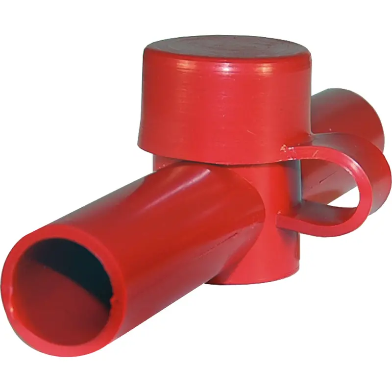 Blue Sea 4003 Cable Cap Dual Entry - Red [4003] 1
