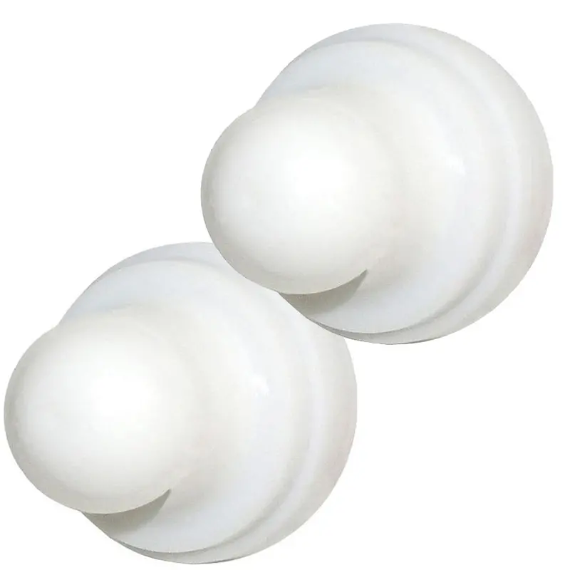 Blue Sea 4136 Push Button Reset Only Circuit Breaker Boot - White - 2-Pack [4136] 1