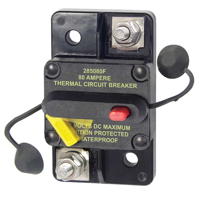 Blue Sea 7186 80 Amp Circuit Breaker Surface Mount 285 Series [7186] 1