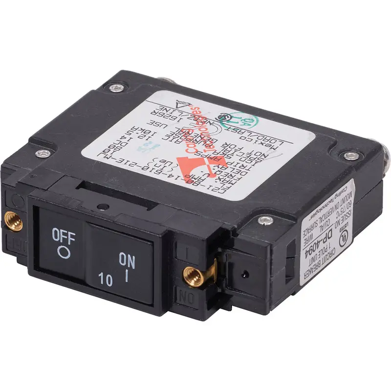 Blue Sea 7441 Ul-489 Circuit Breaker - 10A Flat Rocker [7441] 1
