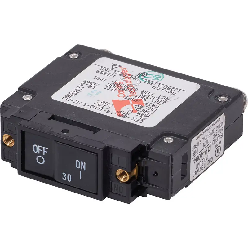 Blue Sea 7444 Ul-489 Circuit Breaker - 30A Flat Rocker [7444] 1