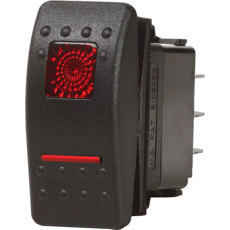Blue Sea 7936 Contura Ii Switch Dpdt Black - On-Off-On [7936] 1