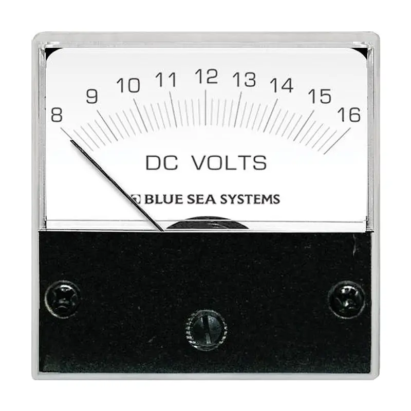 Blue Sea 8028 Dc Analog Micro Voltmeter - 2" Face, 8-16 Volts Dc [8028] 1