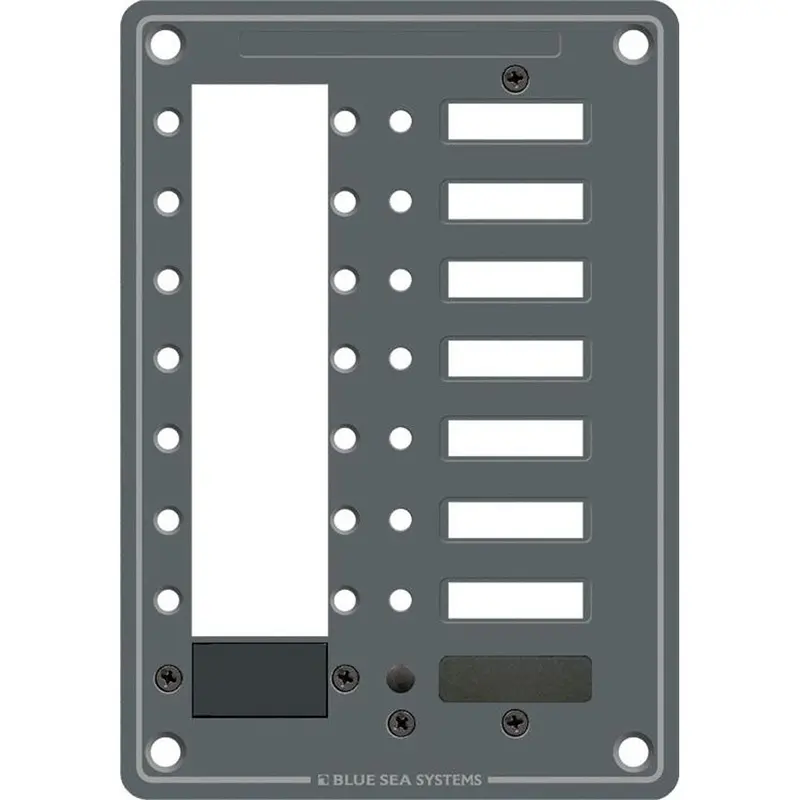 Blue Sea 8087 8 Position Dc C-Series Panel - Blank [8087] 1