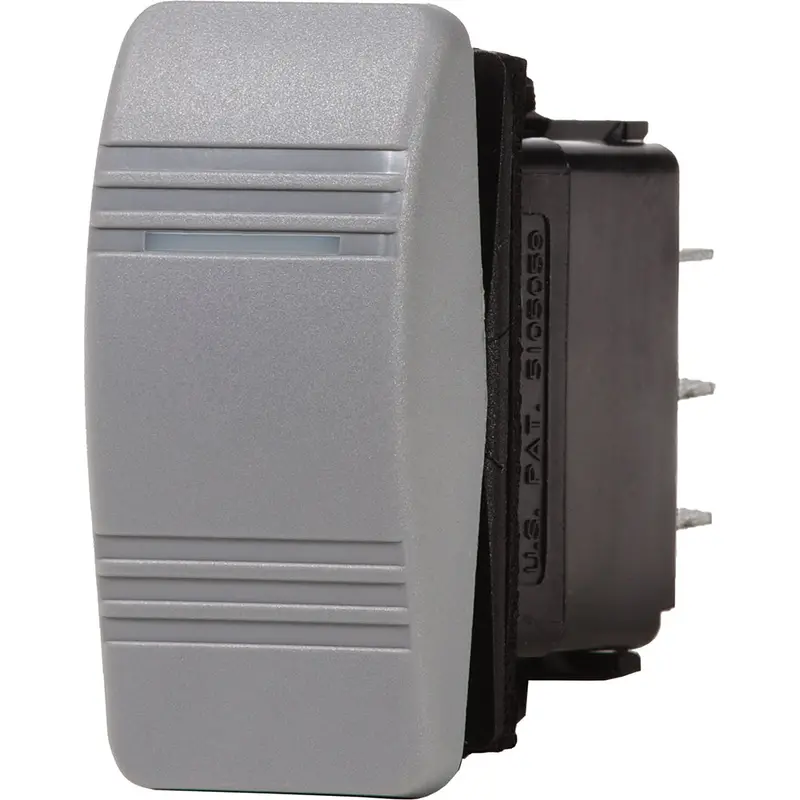 Blue Sea 8218 Water Resistant Contura Iii Switch - Off-On - Grey [8218] 1