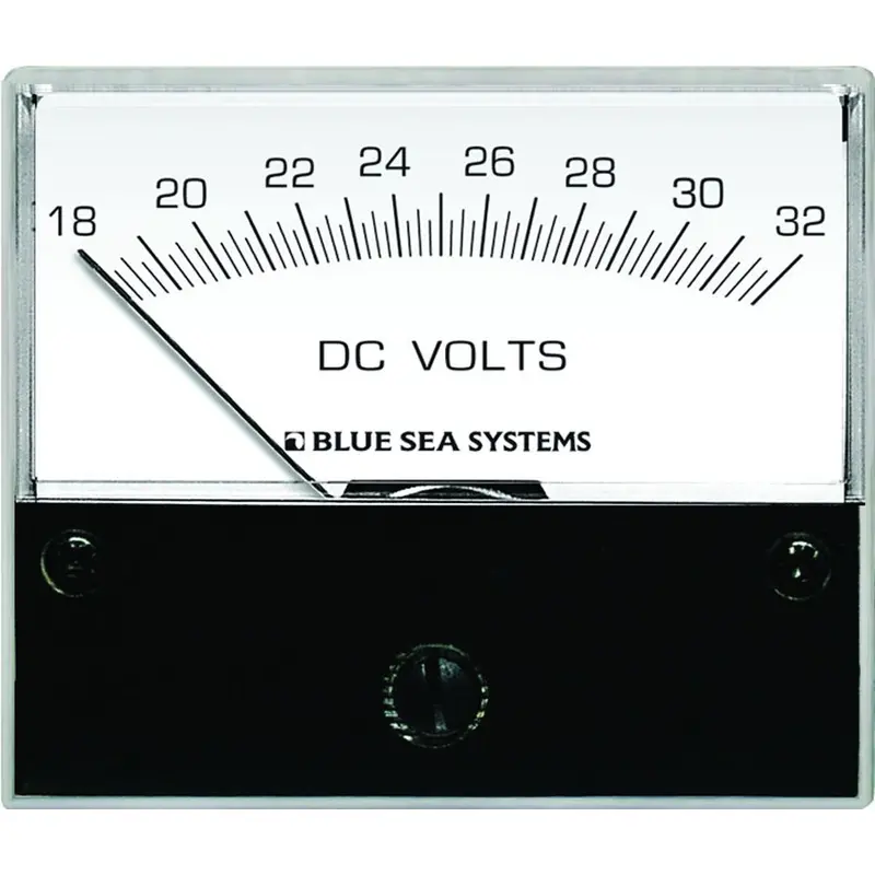 Blue Sea 8240 Dc Analog Voltmeter - 2-3/4" Face, 18-32 Volts Dc [8240] 1