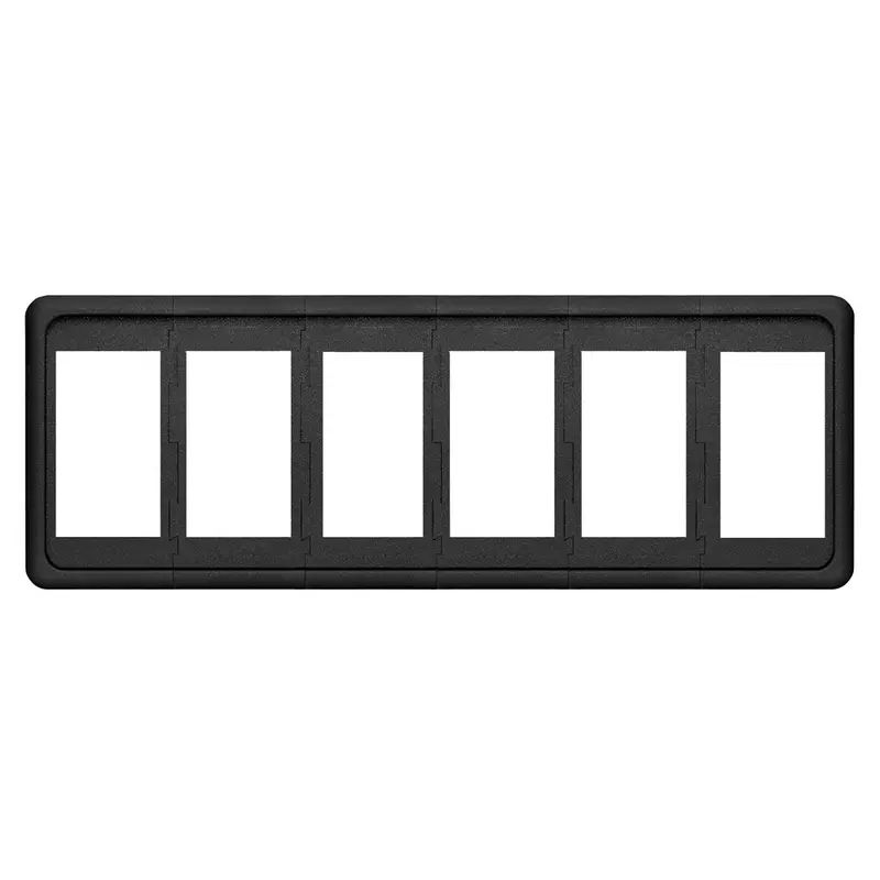 Blue Sea 8260 6 Position Contura Switch Mounting Panels [8260] 1