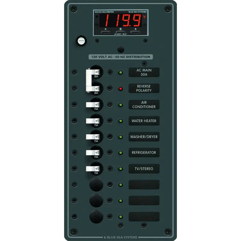 Blue Sea 8406 Ac Main + 8 Positions [8406] 1